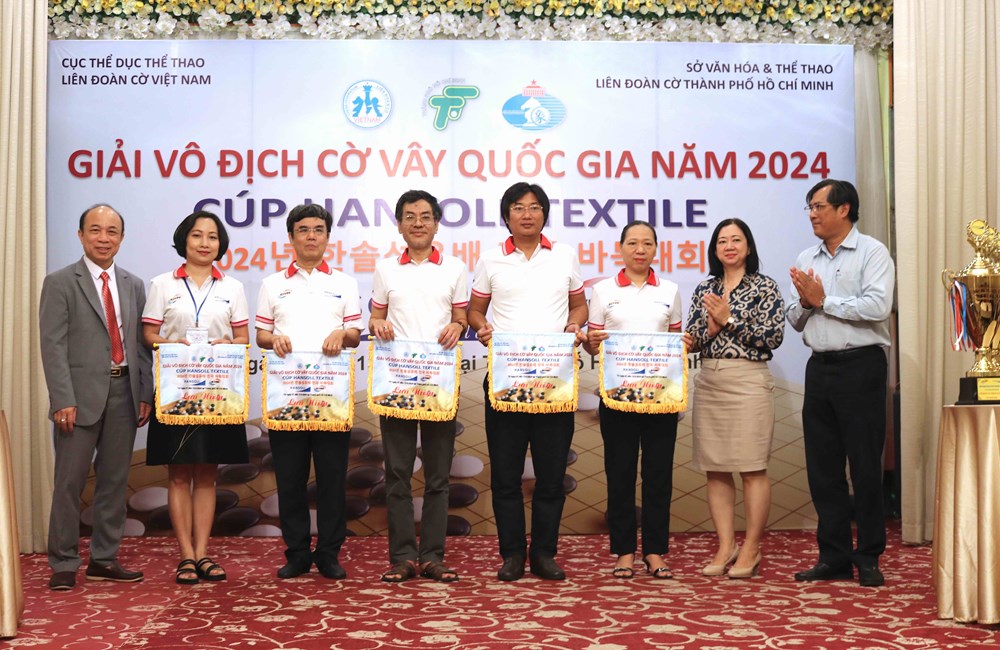 Hơn 100 kỳ thủ dự Giải vô địch cờ vây Quốc gia 2024 tranh Cúp Hansoll Textile - ảnh 1
