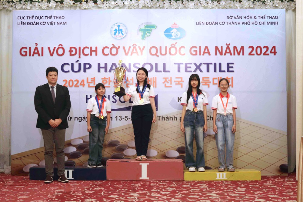 TP.HCM nhất toàn đoàn Giải vô địch cờ vây Quốc gia 2024 tranh Cúp Hansoll Textile - ảnh 2