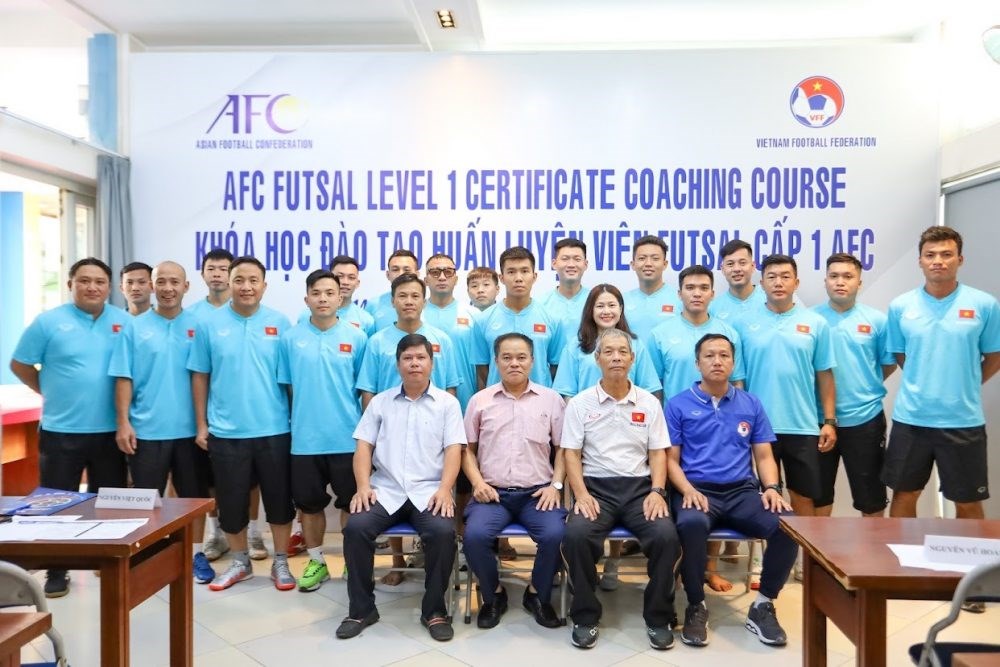 20 học viên tham dự khoá đào tạo HLV Futsal cấp 1 AFC 2024 - ảnh 3