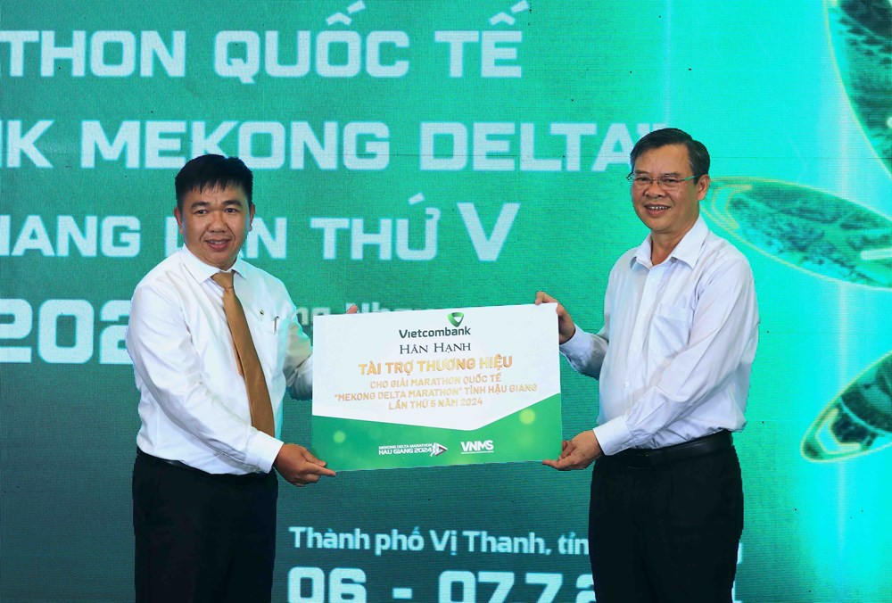 Khoảng 10.000 VĐV tham dự Giải Marathon quốc tế “Vietcombank Mekong Delta” tỉnh Hậu Giang 2024 - ảnh 4