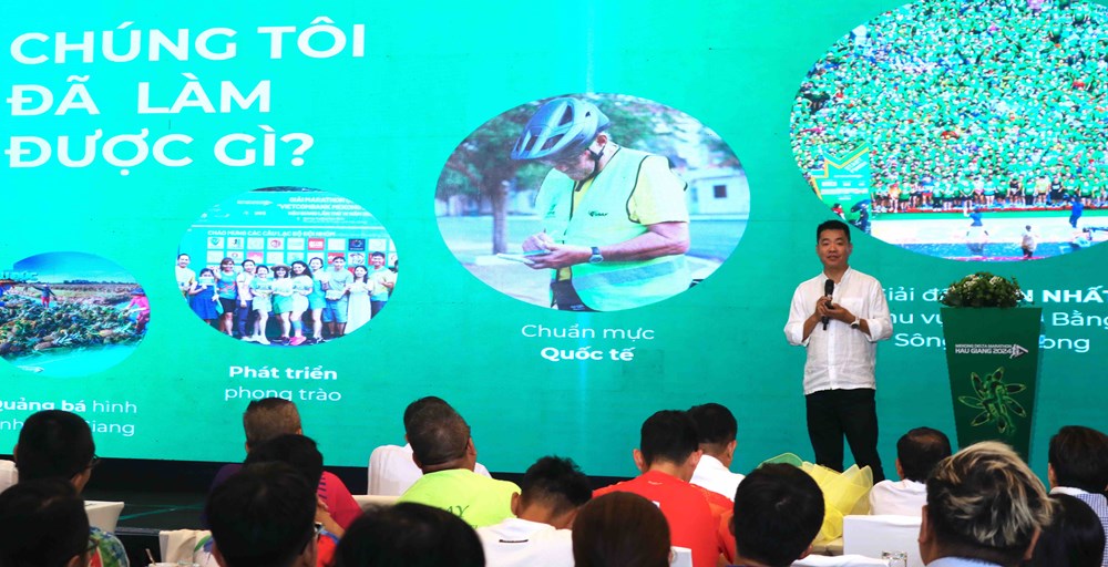 Khoảng 10.000 VĐV tham dự Giải Marathon quốc tế “Vietcombank Mekong Delta” tỉnh Hậu Giang 2024 - ảnh 3