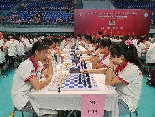 Gần 1.300 kỳ thủ tham dự Giải cờ vua trẻ quốc gia 2024 - ảnh 2