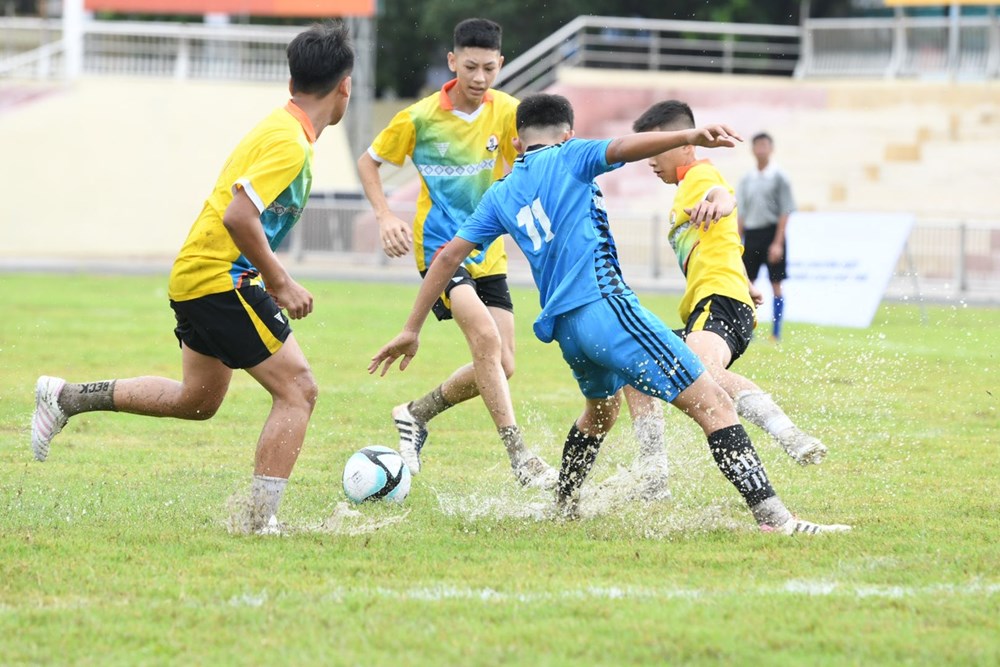 Khởi tranh Giải bóng đá U15 các dân tộc thiểu số tỉnh Điện Biên - Cúp HIUP 2024 - ảnh 3