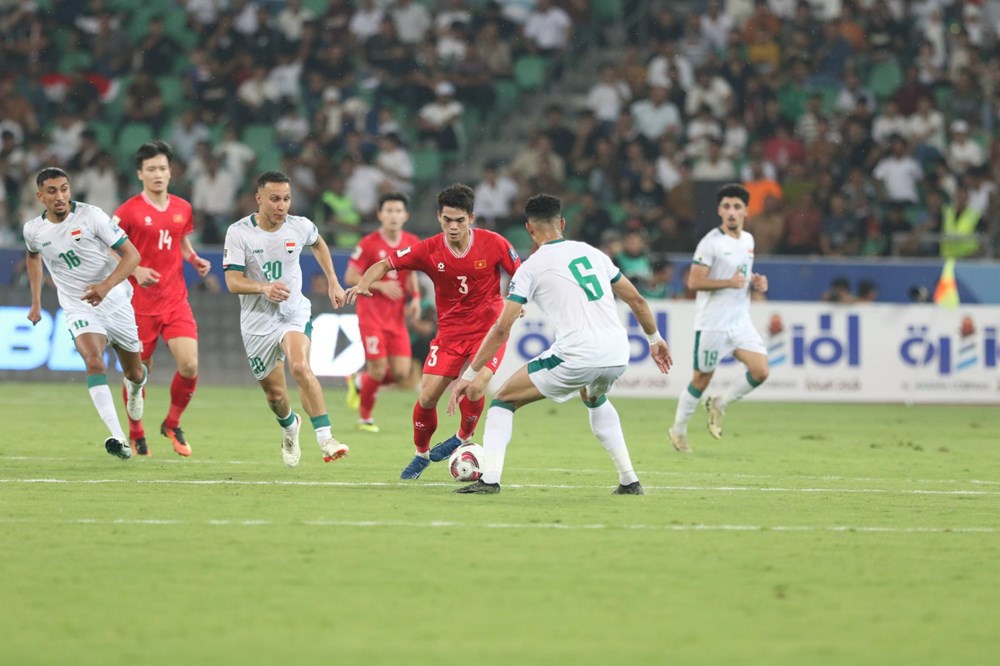 Tuyển Việt Nam chia tay vòng loại World Cup 2026 bằng bàn thắng danh dự của Tuấn Hải - ảnh 1