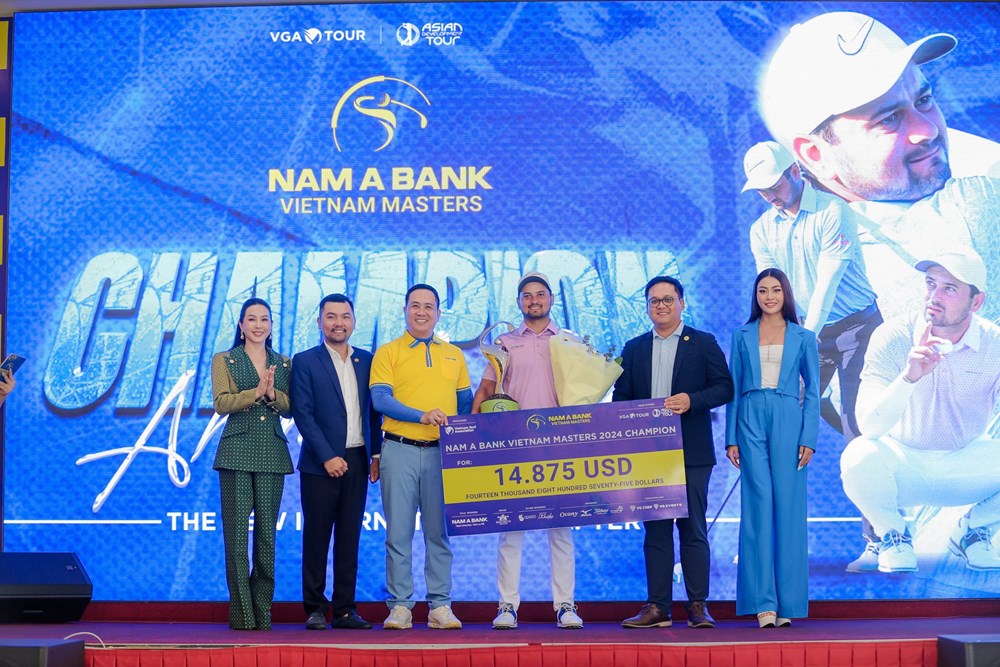 Golfer Nguyễn Anh Minh giành giải thưởng đặc biệt tại Nam A Bank Vietnam Masters 2024 - ảnh 3