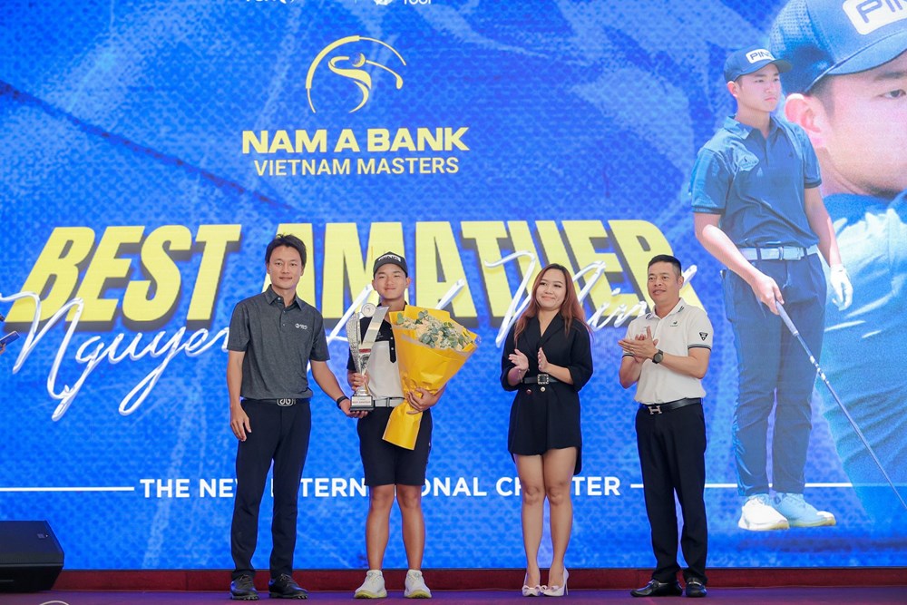 Golfer Nguyễn Anh Minh giành giải thưởng đặc biệt tại Nam A Bank Vietnam Masters 2024 - ảnh 2