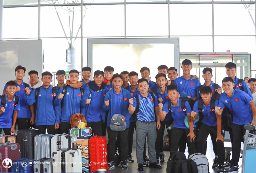 U16 Việt Nam lên đường dự giải Đông Nam Á - ảnh 1