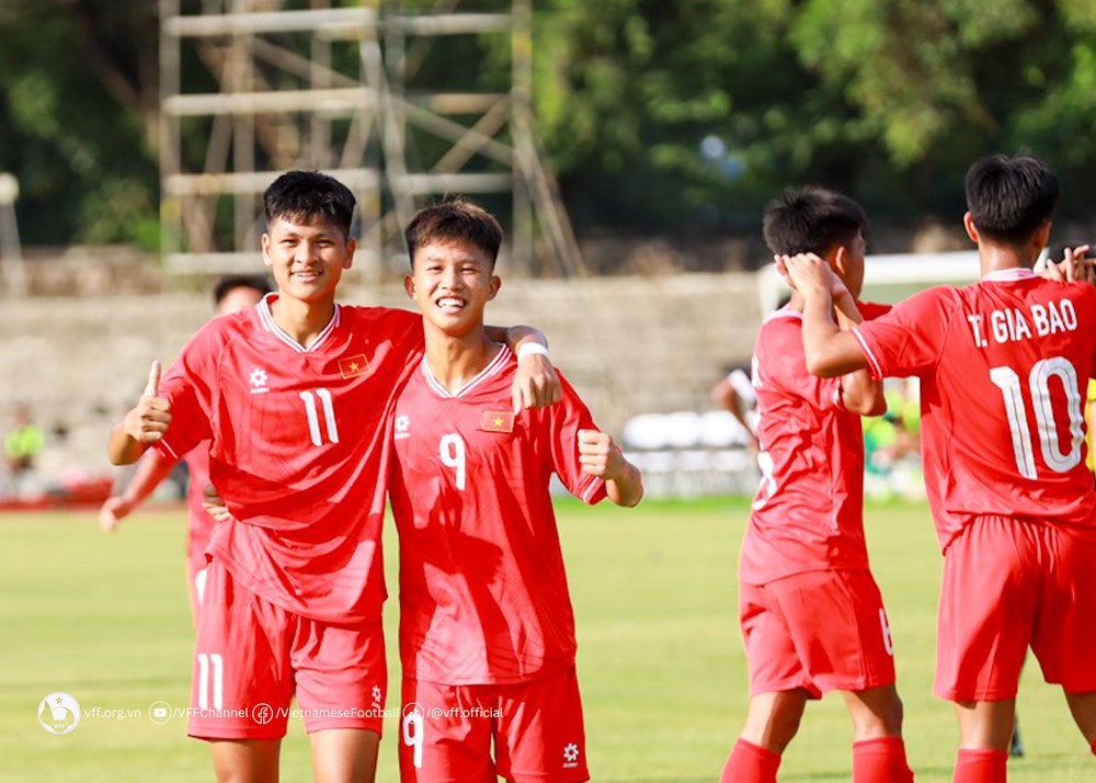 U16 Việt Nam thắng đậm không tưởng ở trận ra quân giải Đông Nam Á - ảnh 2