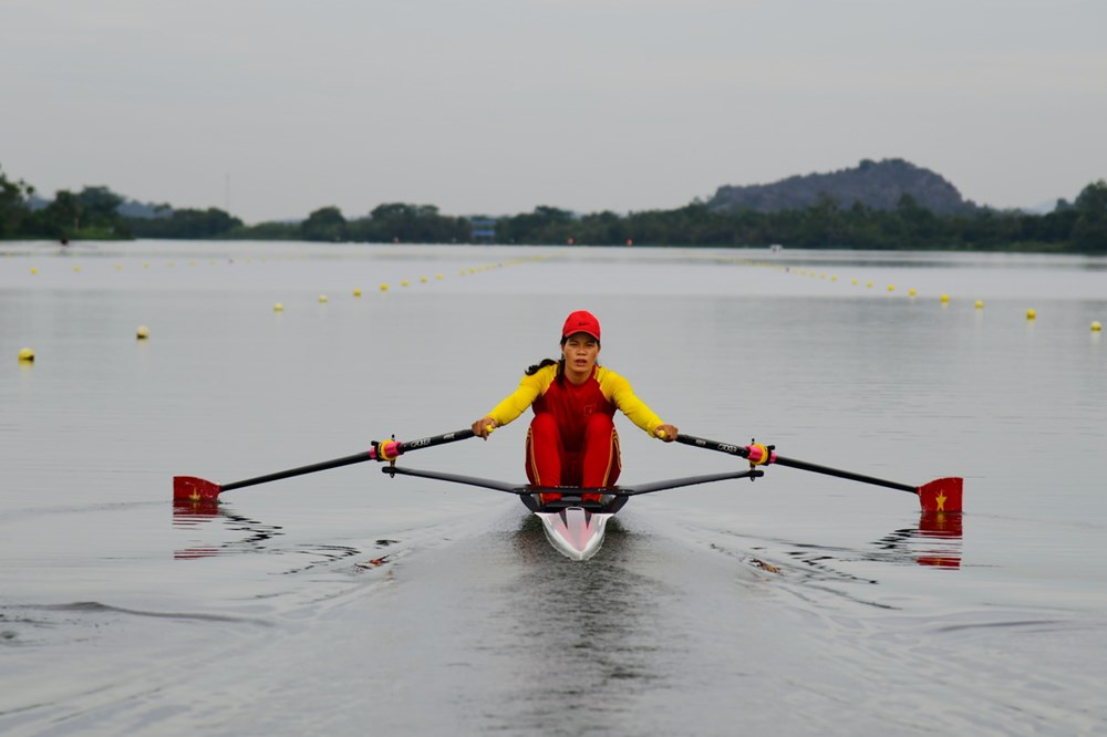 Phạm Thị Huệ vào tứ kết Rowing Olympic Paris 2024 - ảnh 1