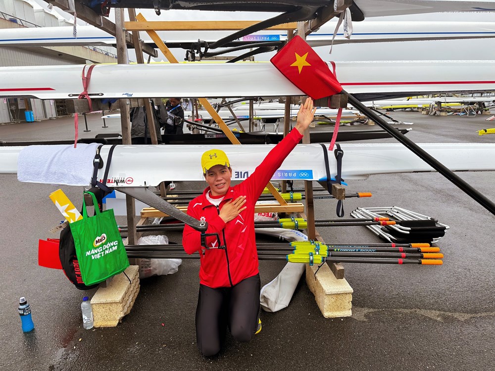 Phạm Thị Huệ vào tứ kết Rowing Olympic Paris 2024 - ảnh 2