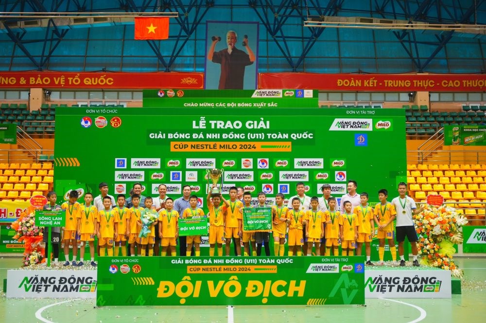 Xác định các danh hiệu tại Giải bóng đá Nhi đồng toàn quốc 2024 - ảnh 2