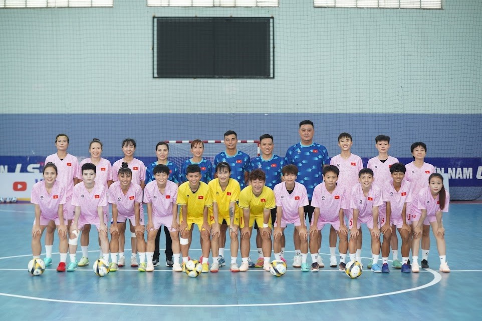 Tuyển Futsal nữ Việt Nam hội quân, chuẩn bị cho giải quốc tế ở Thái Lan - ảnh 2