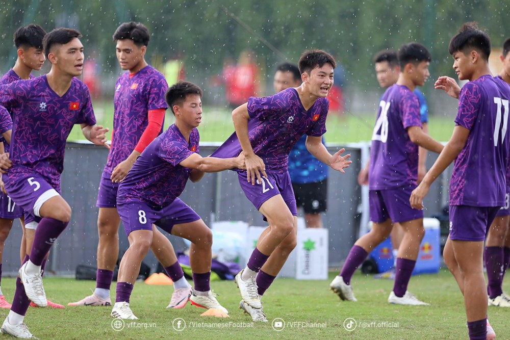 U17 Việt Nam tích cực chuẩn bị cho vòng loại giải châu Á - ảnh 2