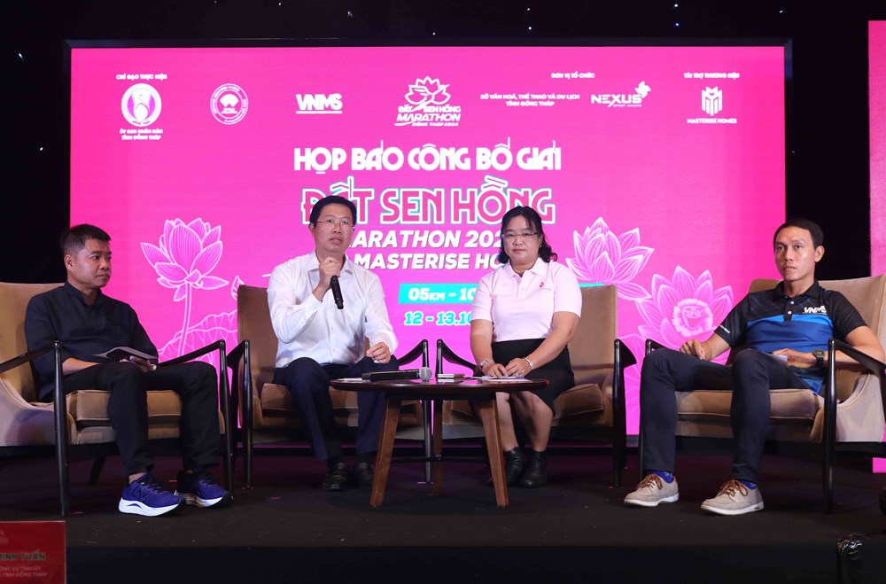 Khoảng 10.000 VĐV tham dự Giải Marathon Đất Sen Hồng Đồng Tháp 2024 - ảnh 1