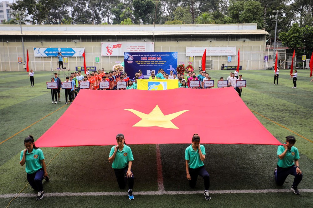 Giải bóng đá các Cơ quan báo chí toàn quốc Press Cup 2024 khu vực phía Nam - ảnh 1