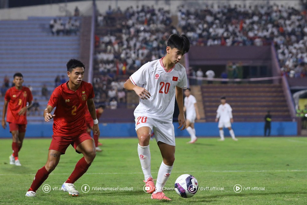  U17 Việt Nam giành chiến thắng đầu tiên tại Vòng loại U17 châu Á 2025 - ảnh 2