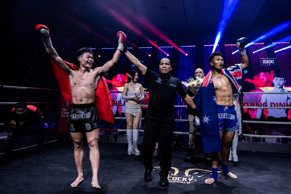 Hai võ sĩ Việt Nam giành chiến thắng tại sự kiện võ thuật Kickboxing và Muay Thái - ảnh 2