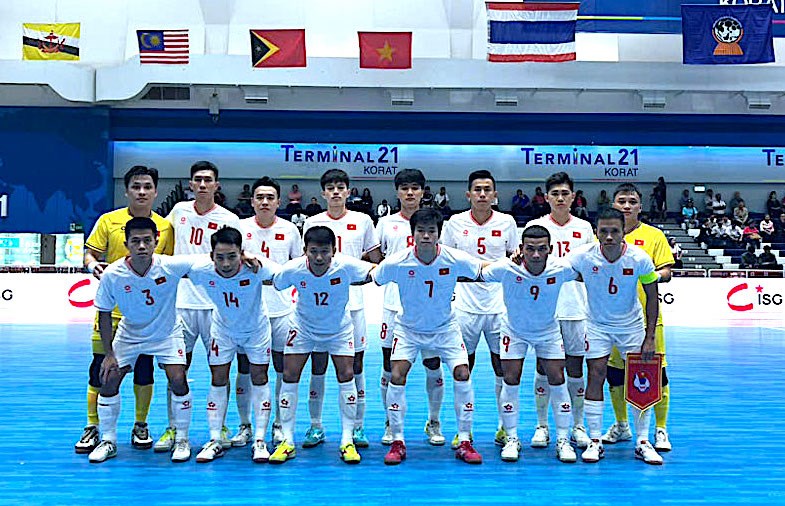 Tuyển Futsal Việt Nam vào bán kết giải Đông Nam Á - ảnh 1