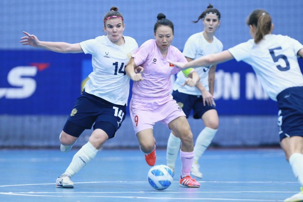 Tuyển Futsal nữ Việt Nam chuẩn bị thi đấu giải Đông Nam Á  - ảnh 1