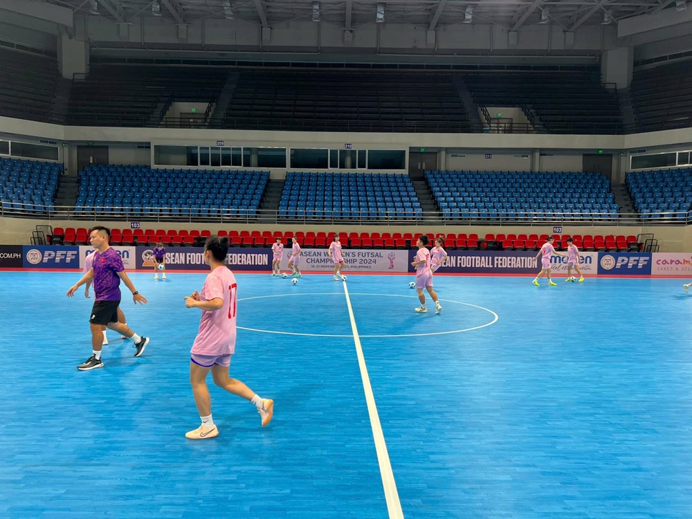 Tuyển Futsal nữ Việt Nam sẵn sàng cho những thử thách tại giải Đông Nam Á  - ảnh 1