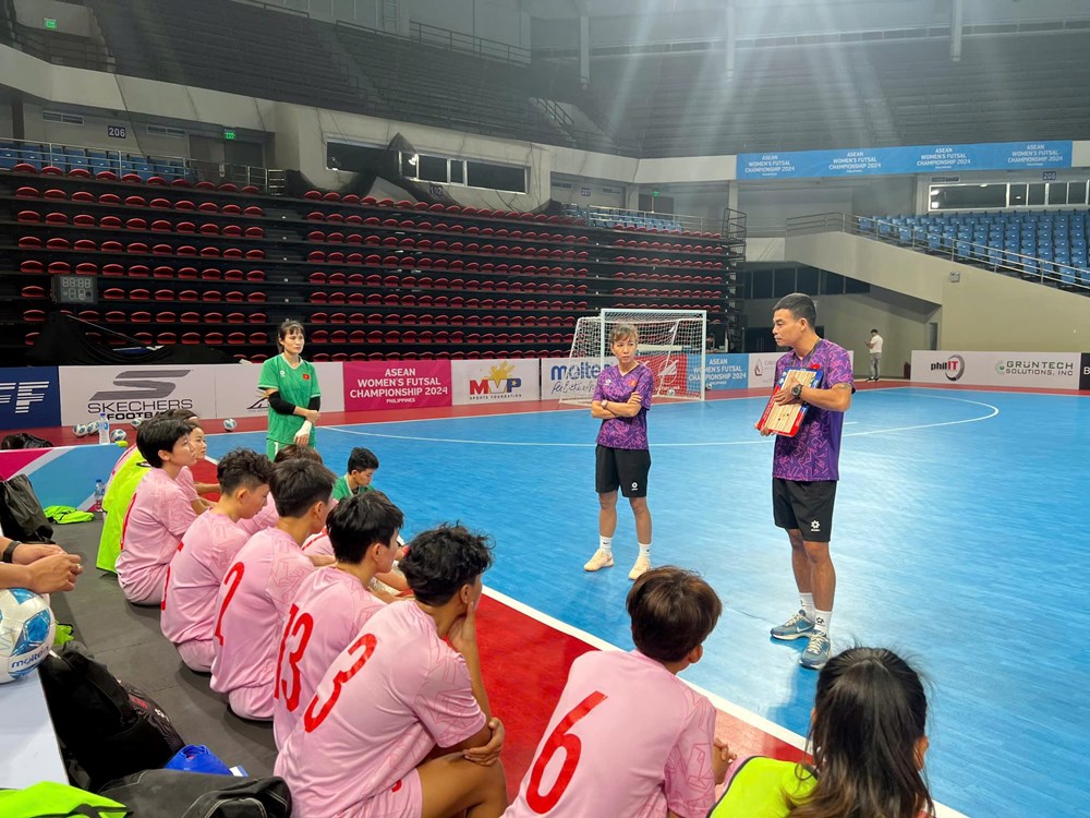 Tuyển Futsal nữ Việt Nam sẵn sàng cho những thử thách tại giải Đông Nam Á  - ảnh 2