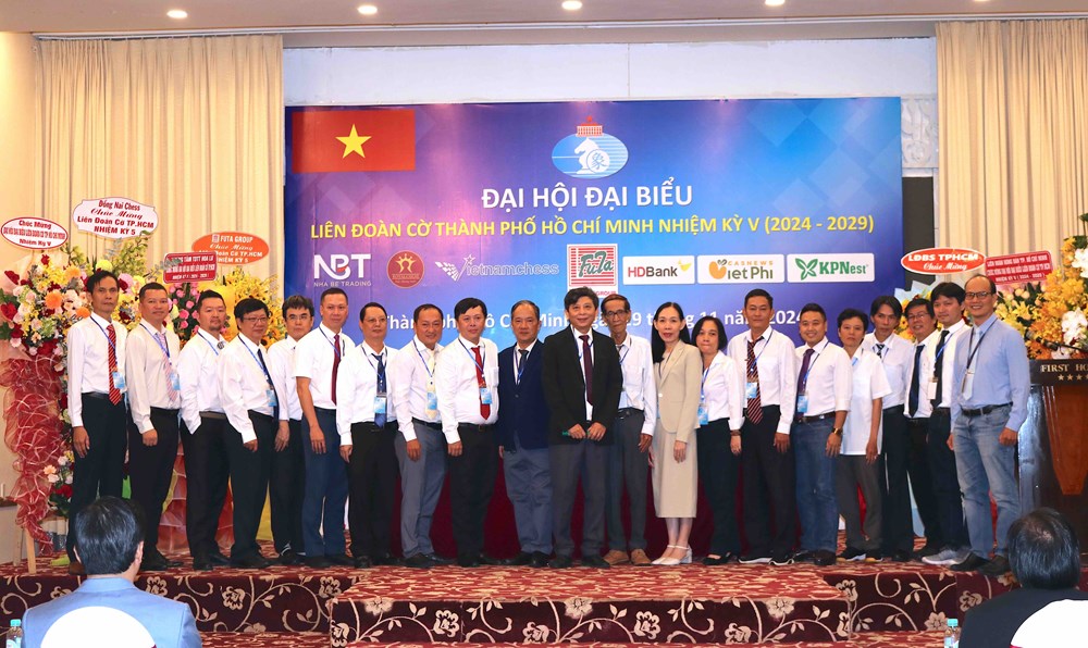 Đại hội Đại biểu Liên đoàn Cờ TP.HCM nhiệm kỳ V (2024 - 2029) - ảnh 3