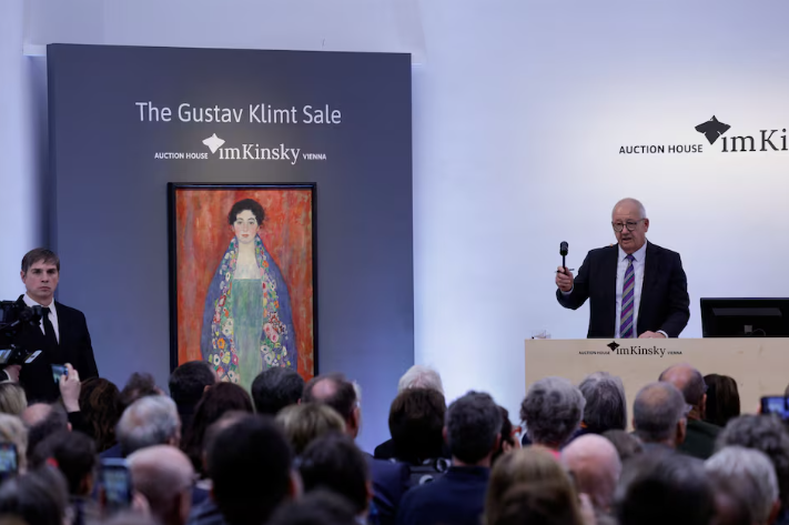  Bức “Chân dung nàng Lieser” của danh họa Klimt được bán đấu giá 32 triệu USD - ảnh 1