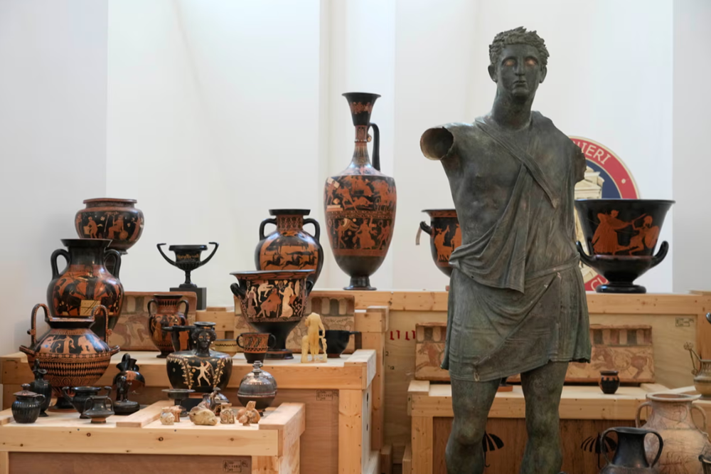 Italia hồi hương 600 cổ vật trị giá 65 triệu USD - ảnh 3