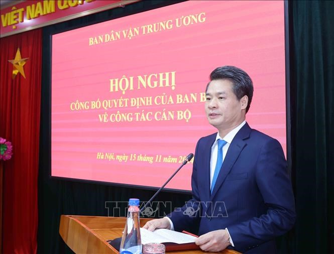 Ông Nguyễn Quang Đức giữ chức Phó Trưởng Ban Dân vận Trung ương - ảnh 2