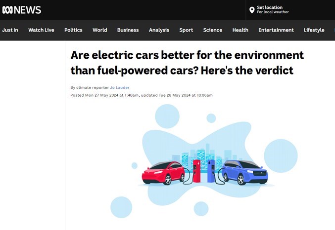 Vì sao xe điện “xanh” hơn xe xăng nhiều lần? - ảnh 1