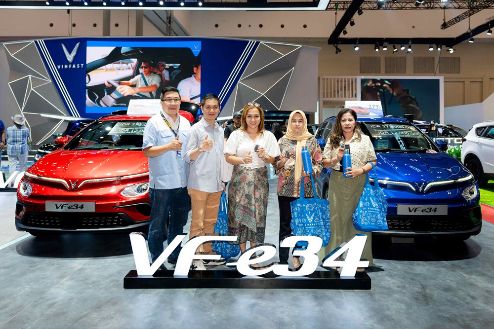 VF e34 chính thức tới tay khách hàng Indonesia - ảnh 1