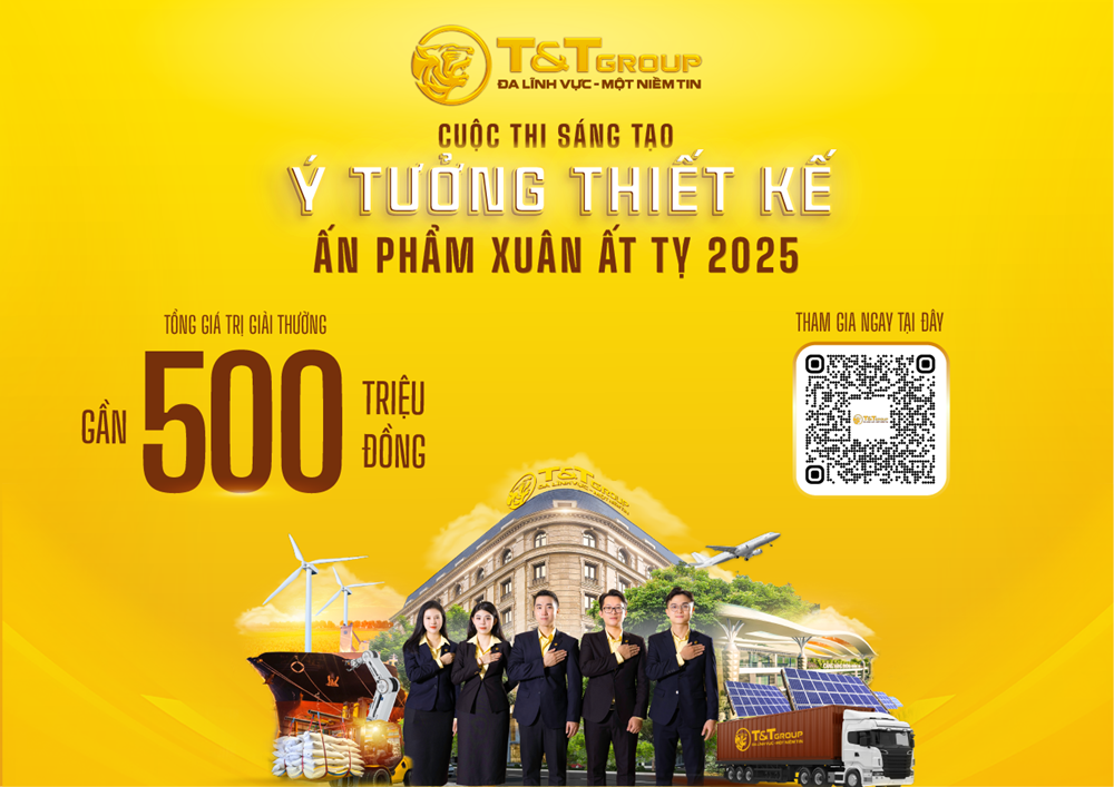 T&T Group phát động cuộc thi “Sáng tạo Ý tưởng thiết kế Ấn phẩm Xuân Ất Tỵ 2025” - ảnh 1