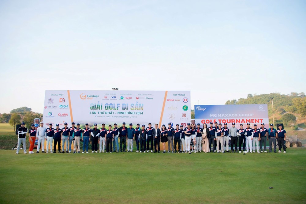 Ninh Bình tổ chức thành công “Giải Golf Di sản” lần thứ Nhất năm 2024 - ảnh 1