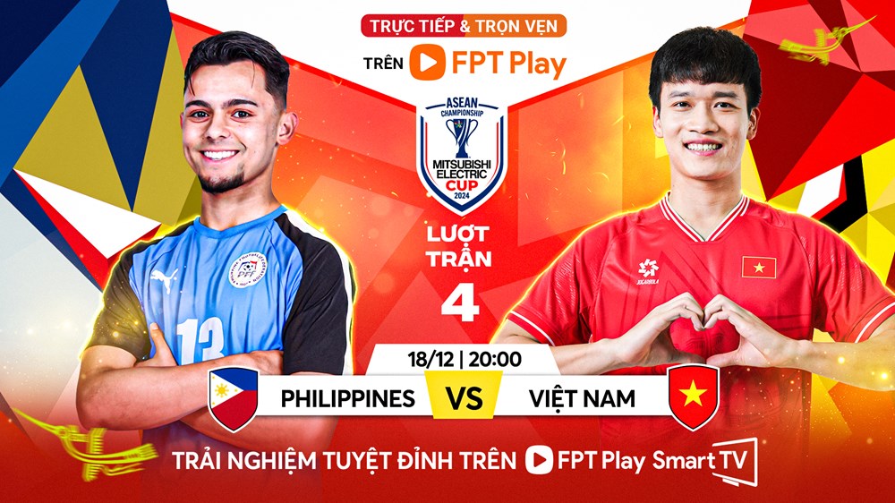 Link xem trực tiếp trận đấu Philippines vs Việt Nam, ASEAN Cup 2024 - ảnh 1