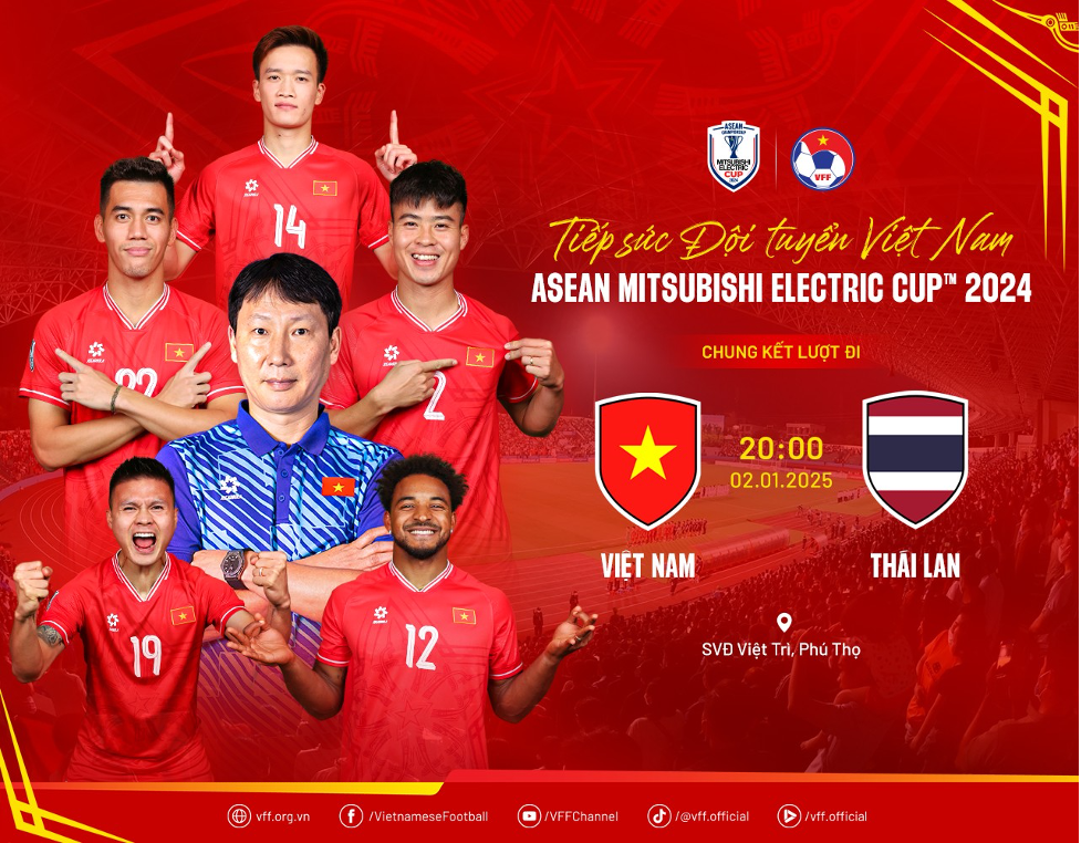 Link xem trực tiếp trận đấu Việt Nam vs Thái Lan, chung kết lượt đi ASEAN Cup 2024 - ảnh 2