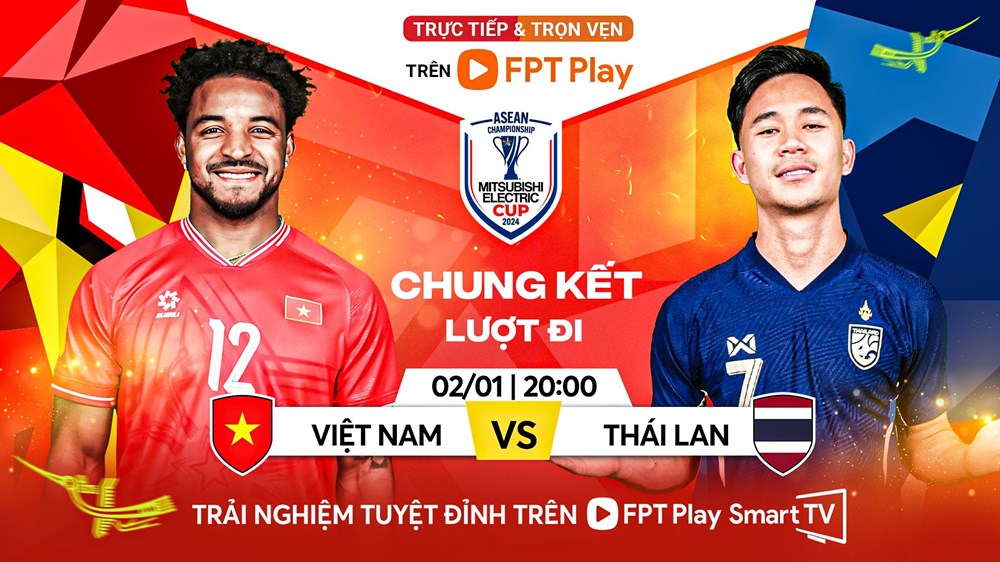 Link xem trực tiếp trận đấu Việt Nam vs Thái Lan, chung kết lượt đi ASEAN Cup 2024 - ảnh 1