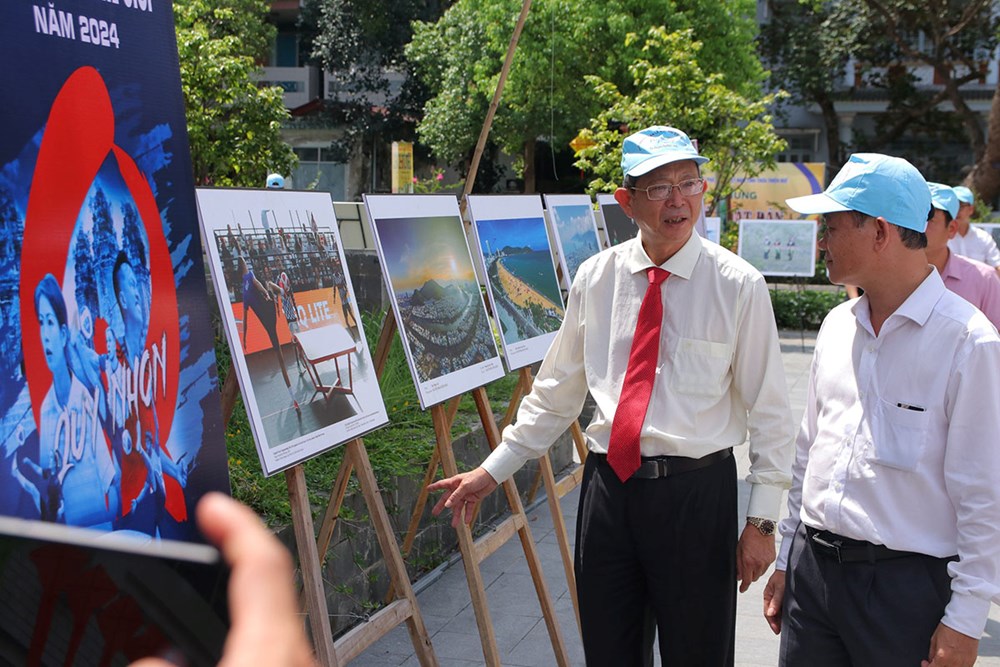 Trưng bày ảnh về điểm đến du lịch Bình Định - Huế - Nghệ An - ảnh 2