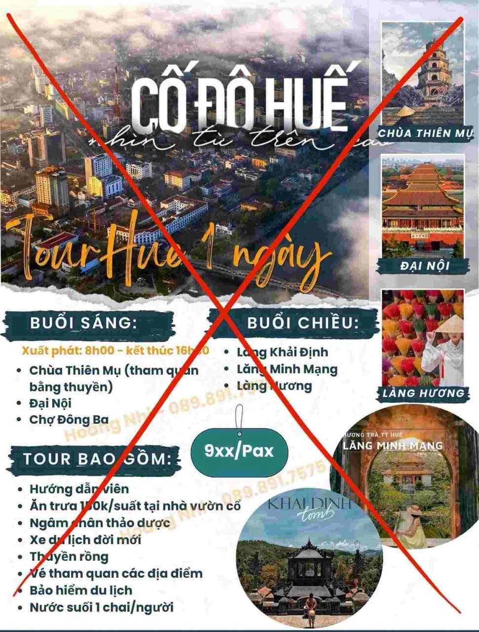 Làm rõ việc quảng bá tour ở Huế có sử dụng hình ảnh Tử Cấm Thành  - ảnh 1