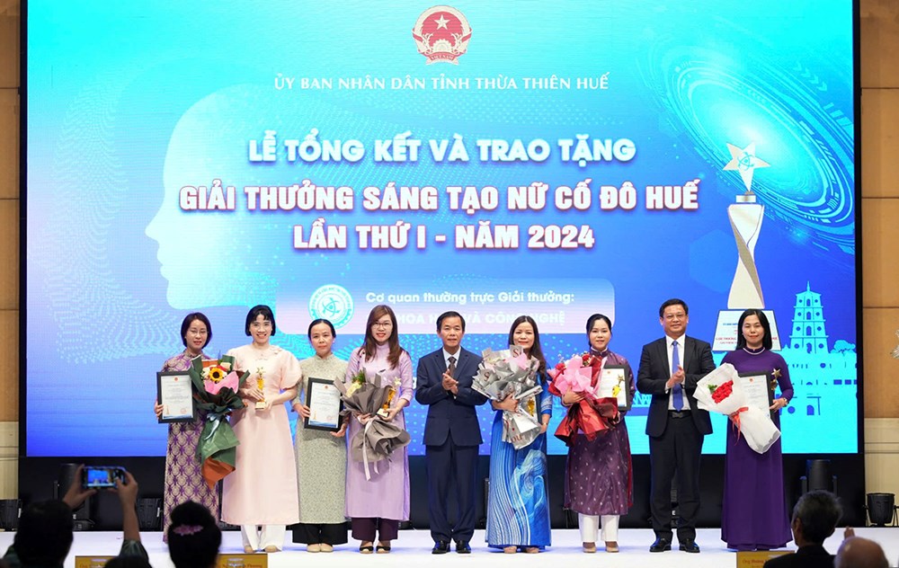 Trao Giải thưởng sáng tạo nữ Cố đô Huế lần thứ I - ảnh 1