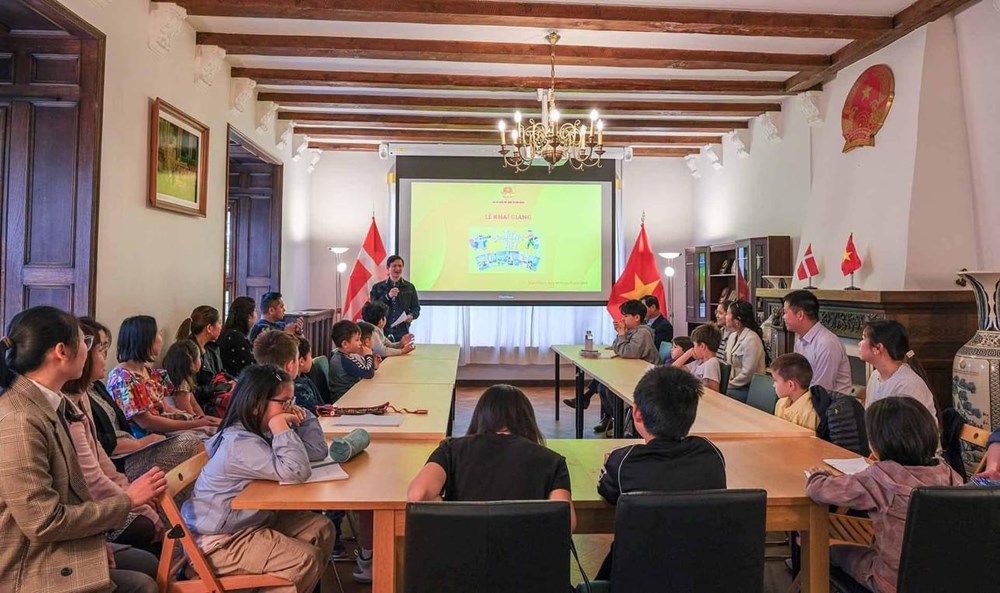   Lớp học tiếng Việt đầu tiên được tổ chức tại Đan Mạch - ảnh 2