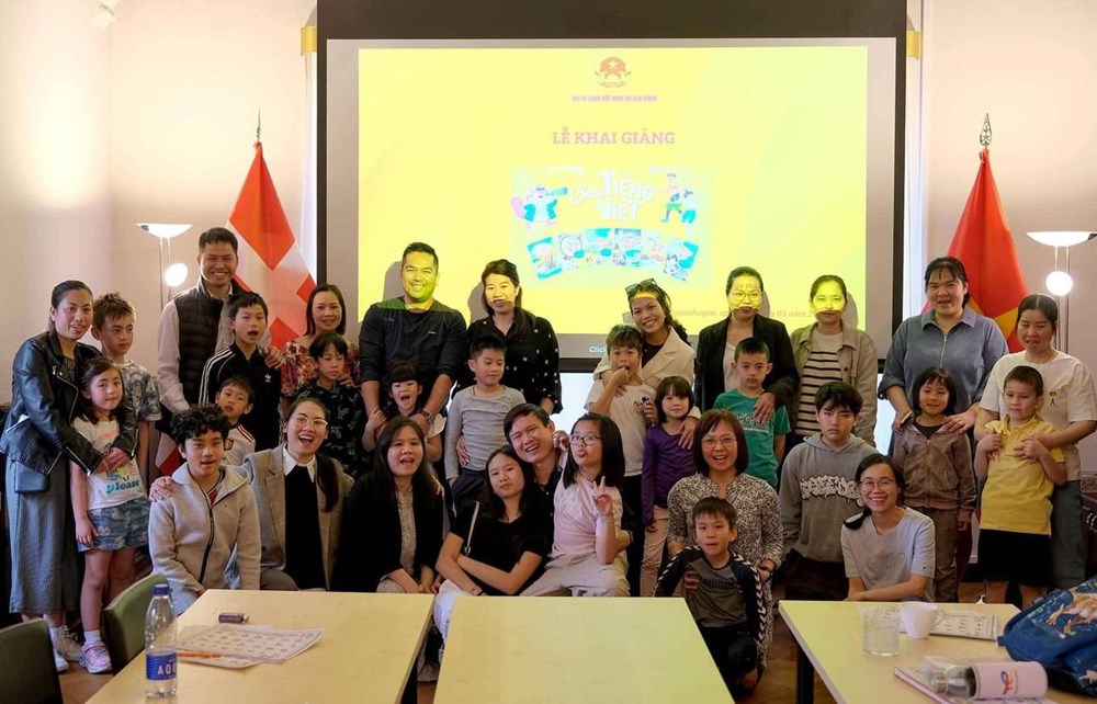   Lớp học tiếng Việt đầu tiên được tổ chức tại Đan Mạch - ảnh 1