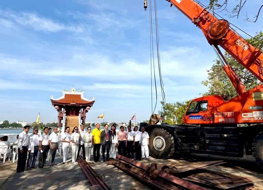 Chỉnh trang khuôn viên Chùa Một Cột tại  Khon Kaen, Thái Lan - ảnh 2