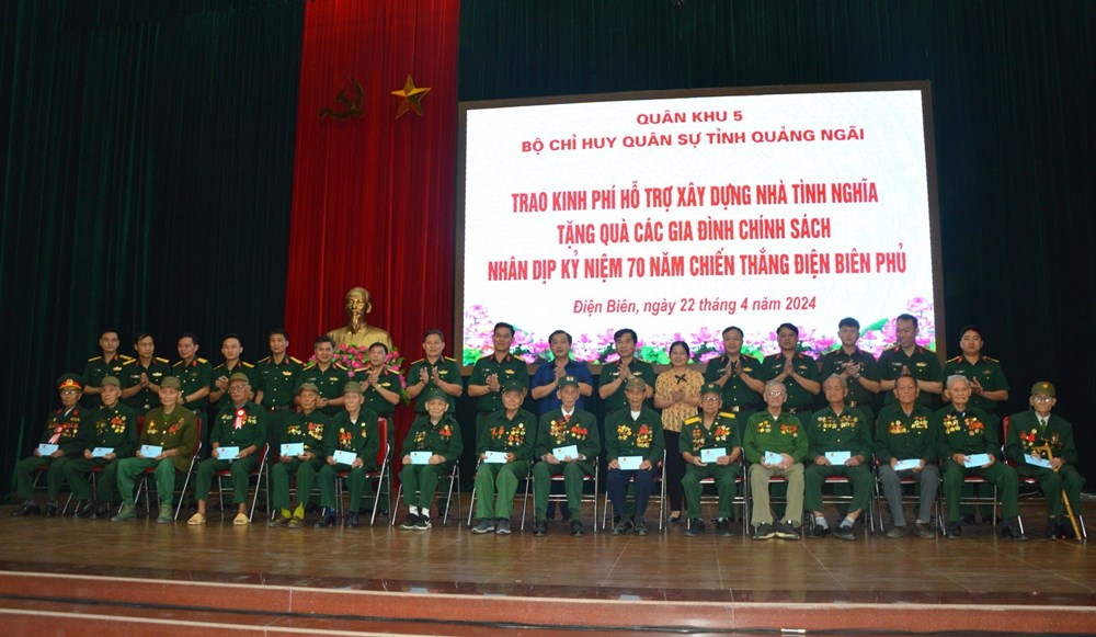 Lực lượng vũ trang tỉnh Quảng Ngãi hướng về Điện Biên - ảnh 2