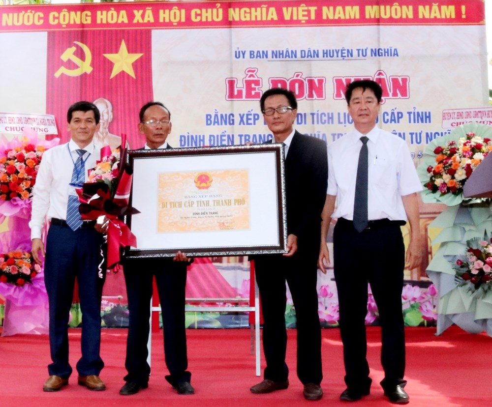 Đình Điền Trang, miếu bà Phú Thạnh đón nhận Bằng xếp hạng di tích lịch sử cấp tỉnh - ảnh 2