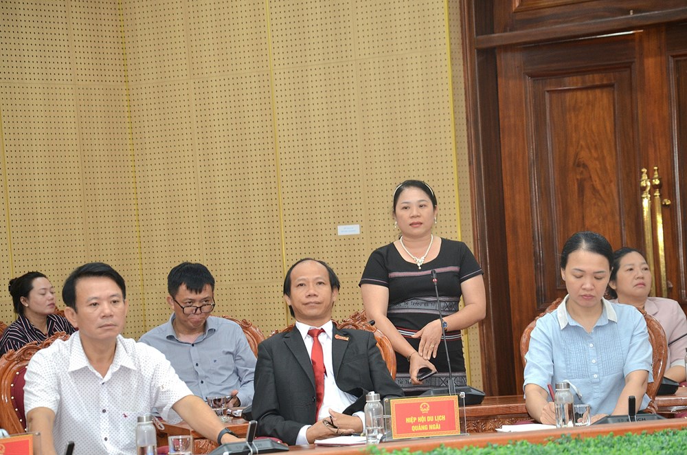 Tổ đại biểu HĐND tỉnh đơn vị TP Quảng Ngãi tiếp xúc cử tri chuyên đề du lịch - ảnh 3