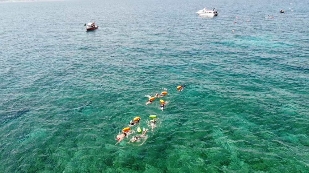 Giải bơi vượt biển Lý Sơn diễn ra trong hai ngày 1-2.6 - ảnh 1