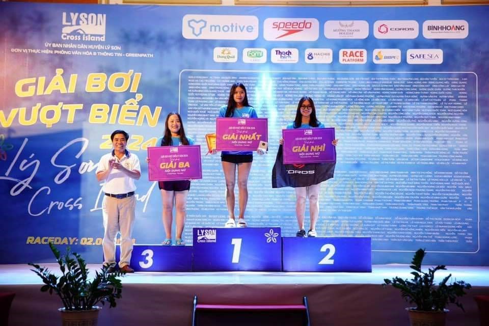 600 vận động viên đến từ 10 quốc gia tranh tài Giải Bơi vượt biển Lý Sơn  - ảnh 3