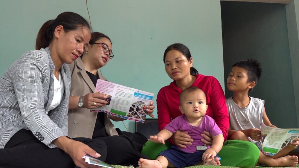 Chuyển biến tích cực trong chăm sóc sức khỏe phụ nữ, trẻ em miền núi - ảnh 1