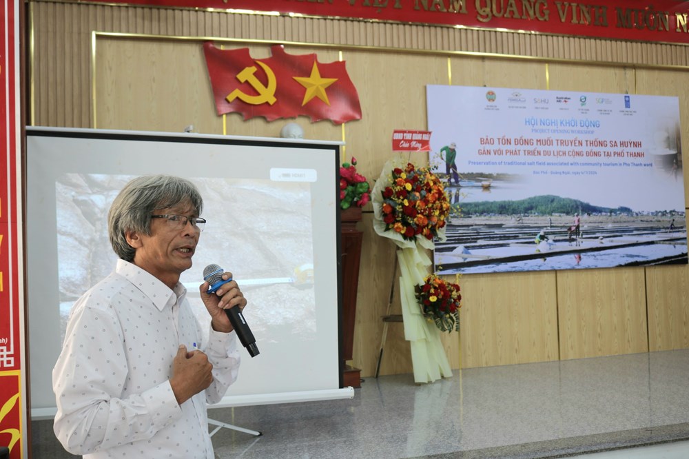 Khởi động Dự án bảo tồn đồng muối truyền thống Sa Huỳnh gắn với phát triển du lịch cộng đồng - ảnh 2
