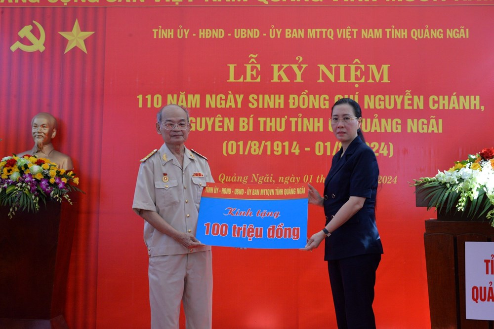 Kỉ niệm 110 năm ngày sinh đồng chí Nguyễn Chánh  - ảnh 2